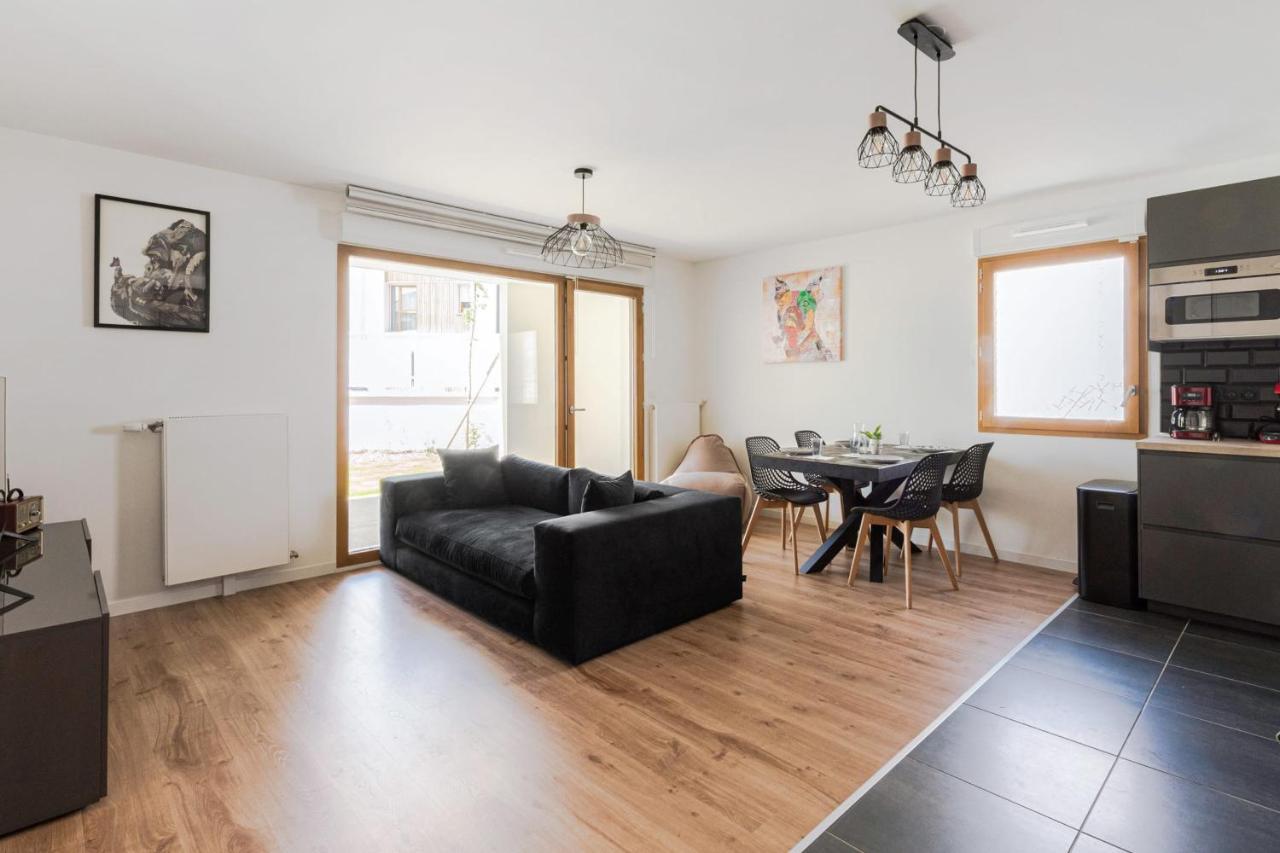 Cosygreen77 Modern Apartment With Garden And Parking Маньї-ле-Онгр Екстер'єр фото